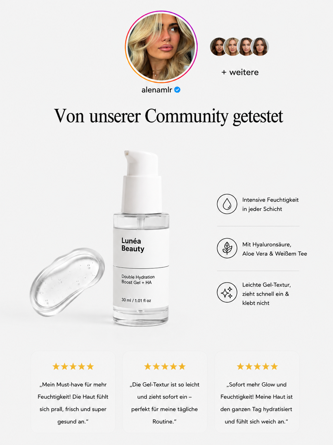 Double Hydration Boost Gel + HA