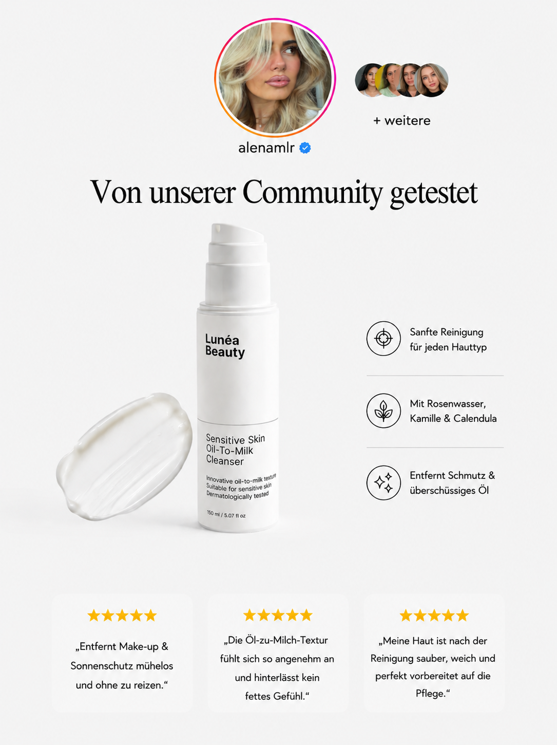 Sensitive Skin Oil-To-Milk Cleanser