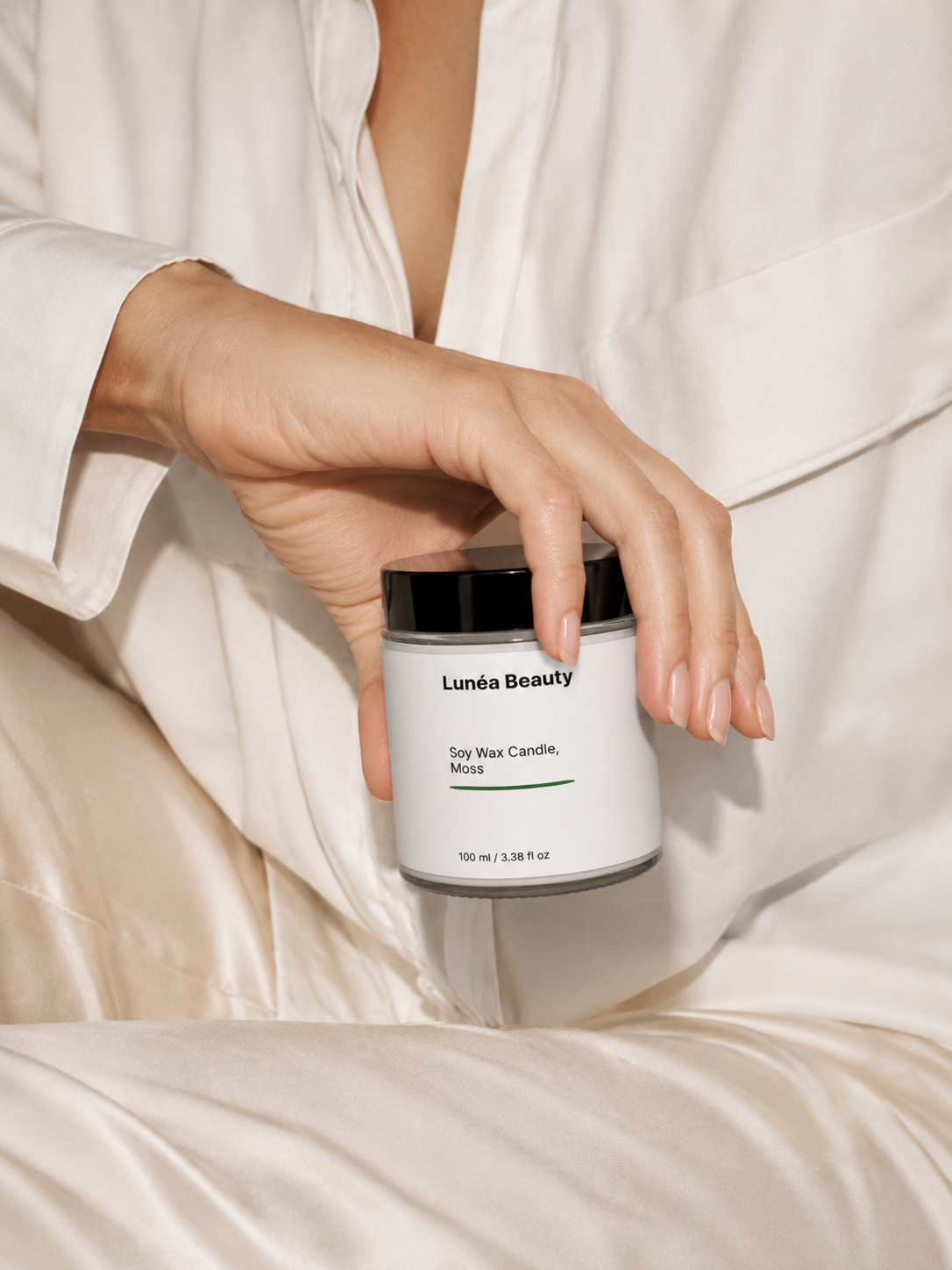 Soy Wax Candle, Moss