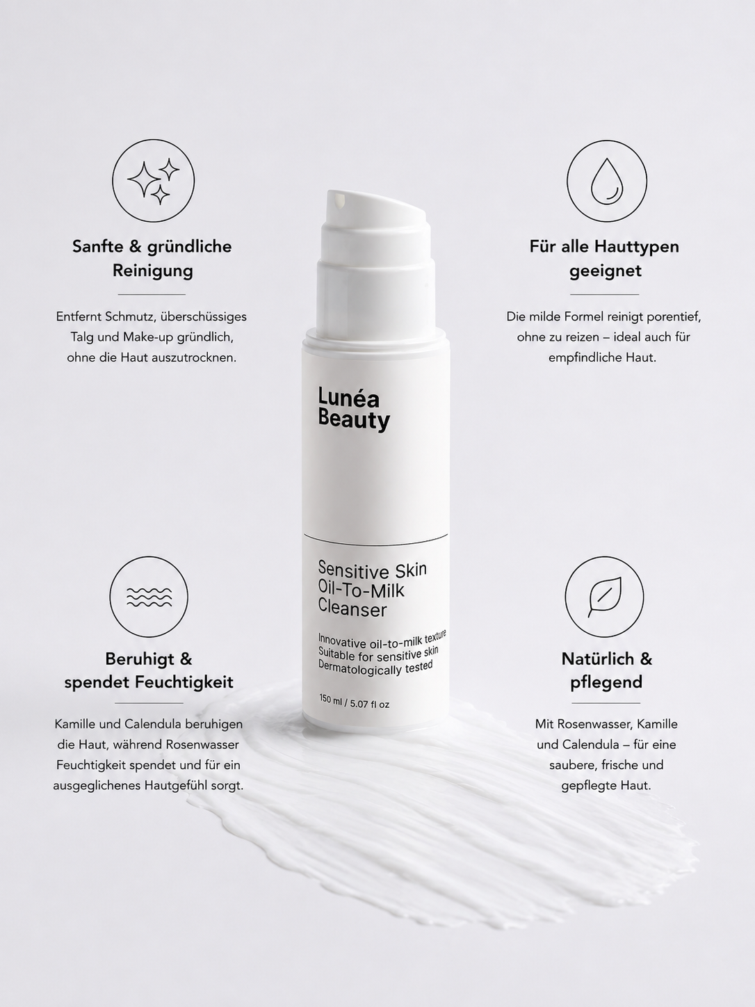 Sensitive Skin Oil-To-Milk Cleanser